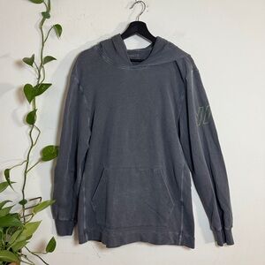 James Perse Men's Charcoal Yosimite Sweatshirt - Small
